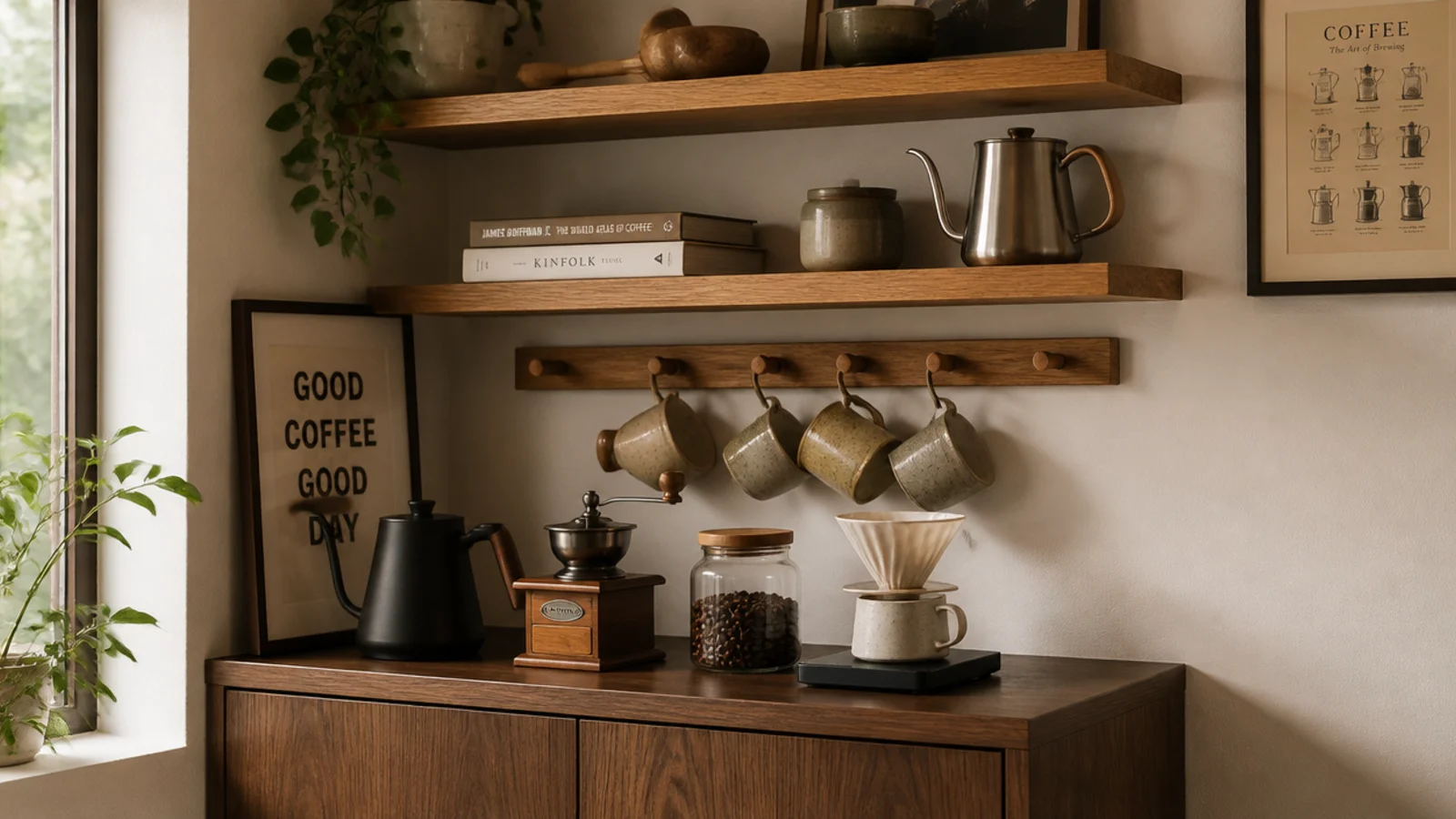 Coffee Corner Ideas — cozy decorating ideas from Name Chuckle